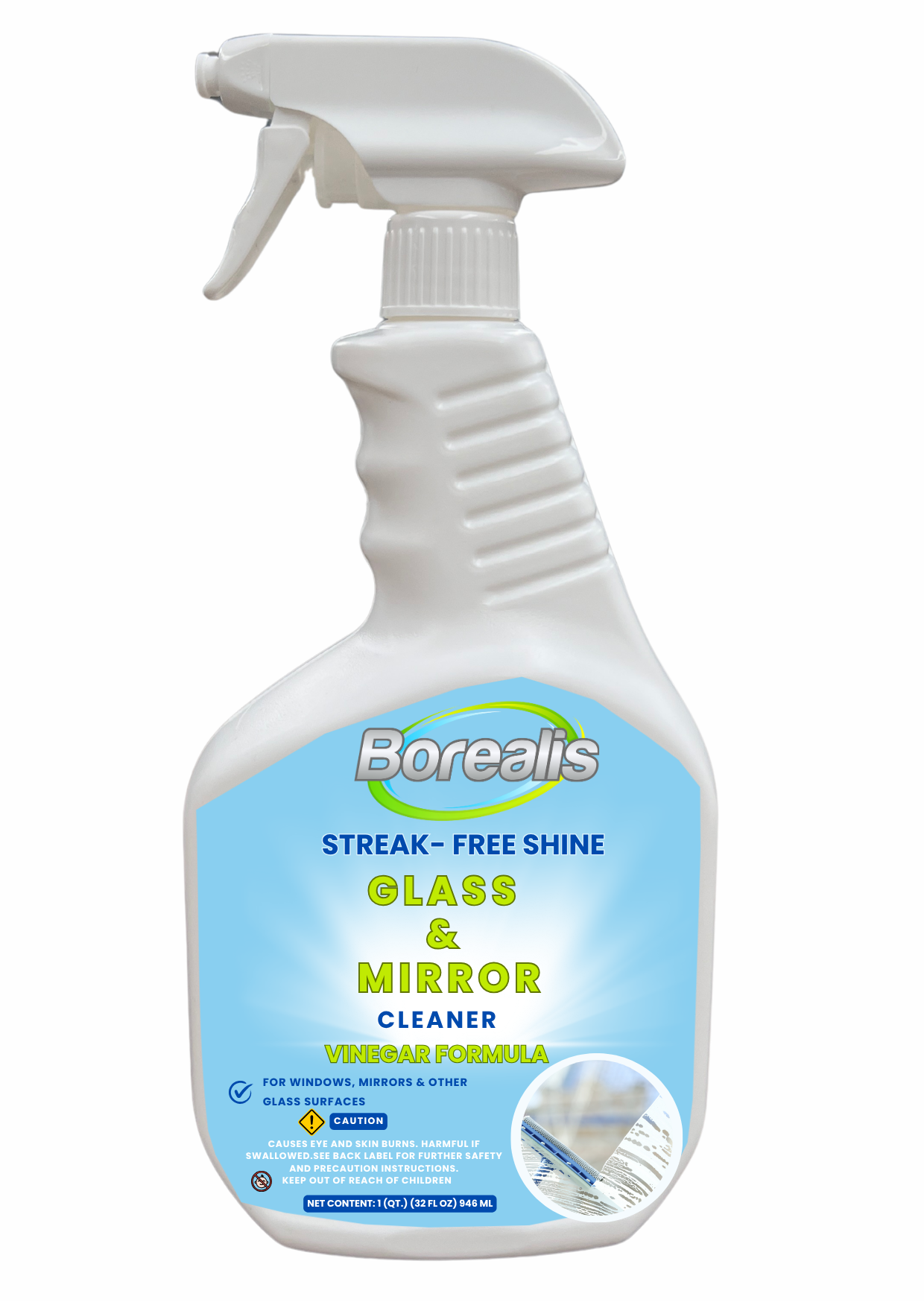 Streak- Free Shine Glass & Mirror Cleaner