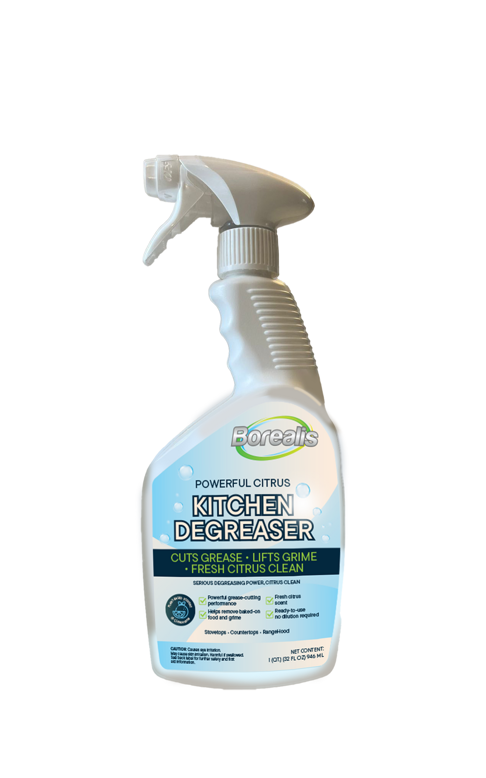 Potente desengrasante cítrico para cocina 32 FL OZ (946ML)