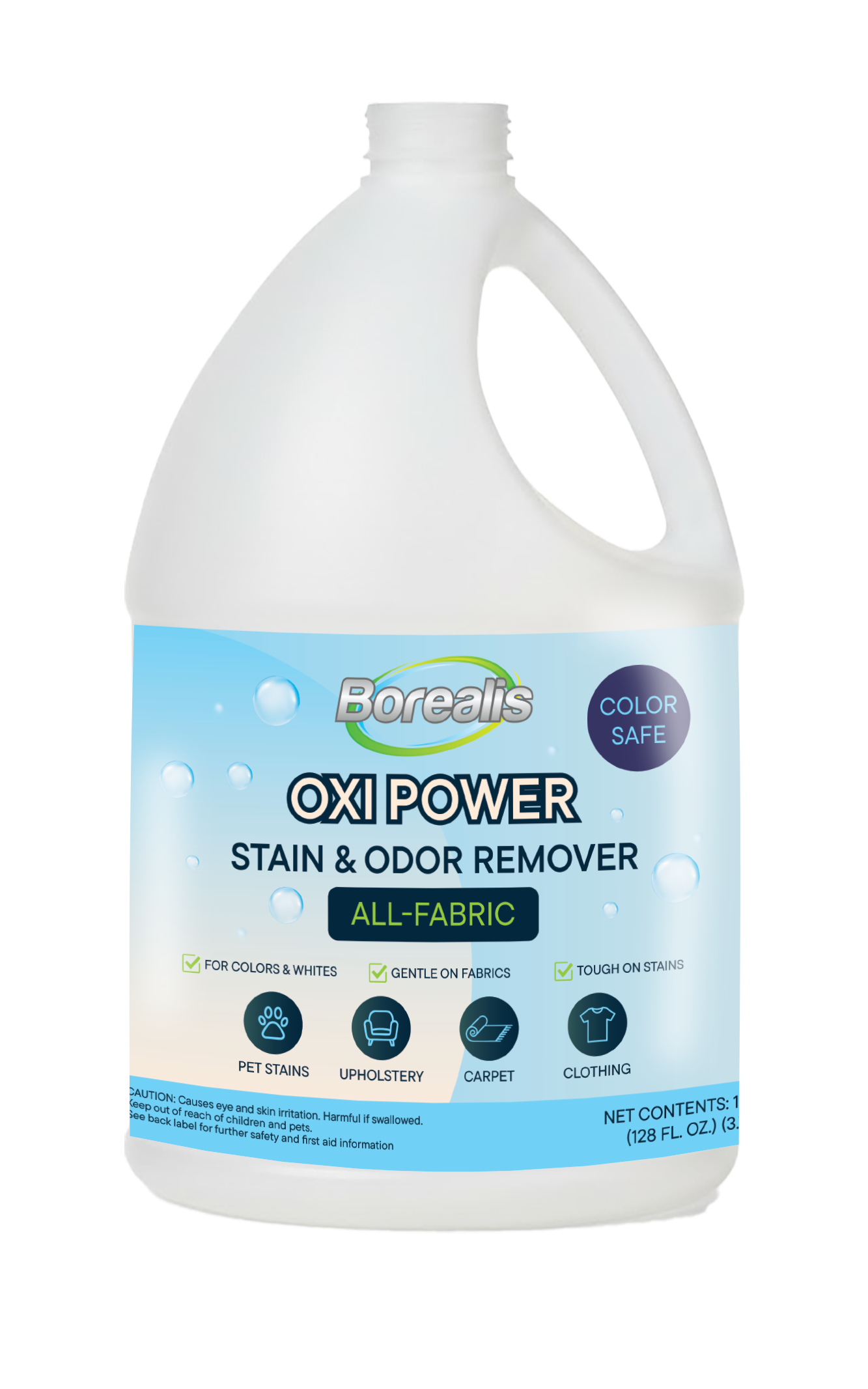 Oxi Power Stain & Odor Remover 3.78 LT.